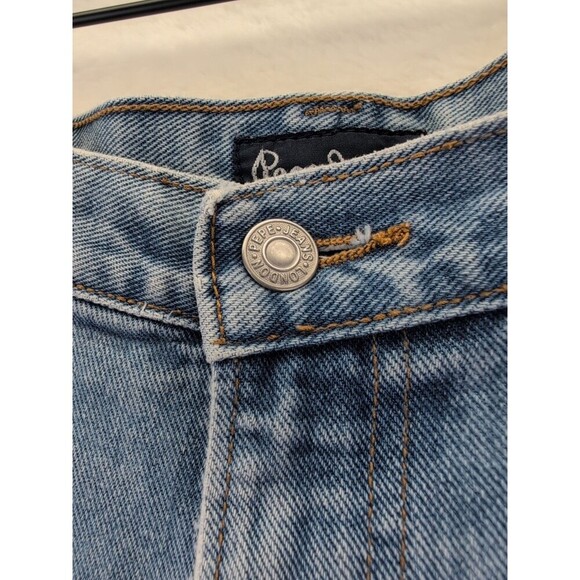 Pepe Jeans ORIGINAL PEPE COMFORT Jeans Y2K Distressed Relaxed Fit Size 36x33 - Picture 8 of 16